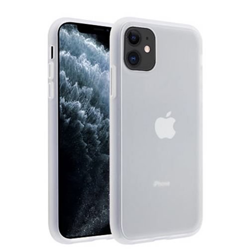 iPhone 13 Pro Max/iPhone 12 Pro Smoke Transparent Twotone White